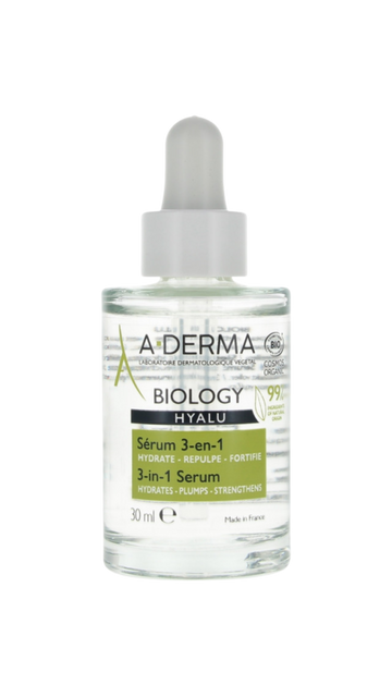 A-derma Biology Hyalu 3 in 1 Serum with Hyaluronic Acid