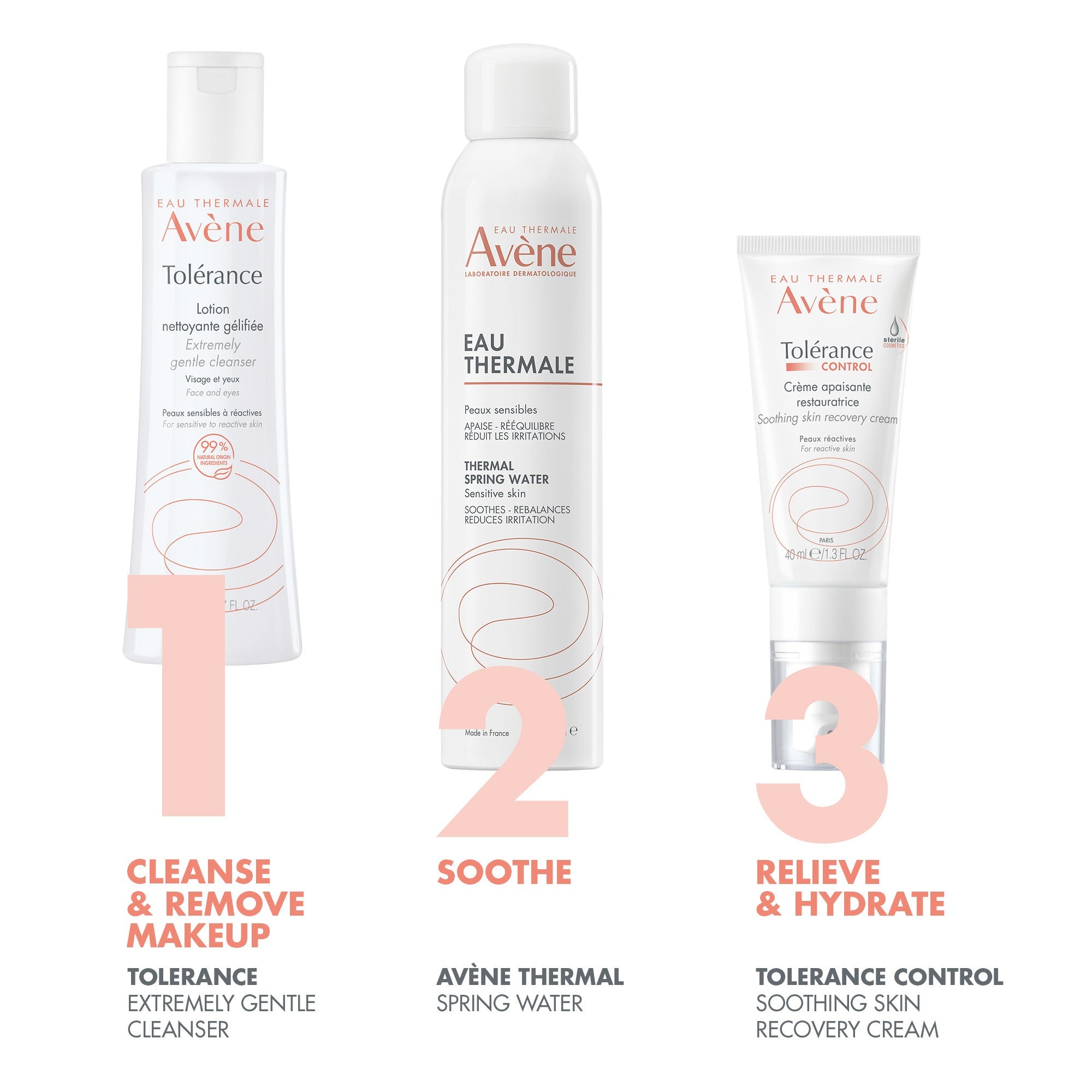 Avène Tolerance Gel Cleansing Lotion