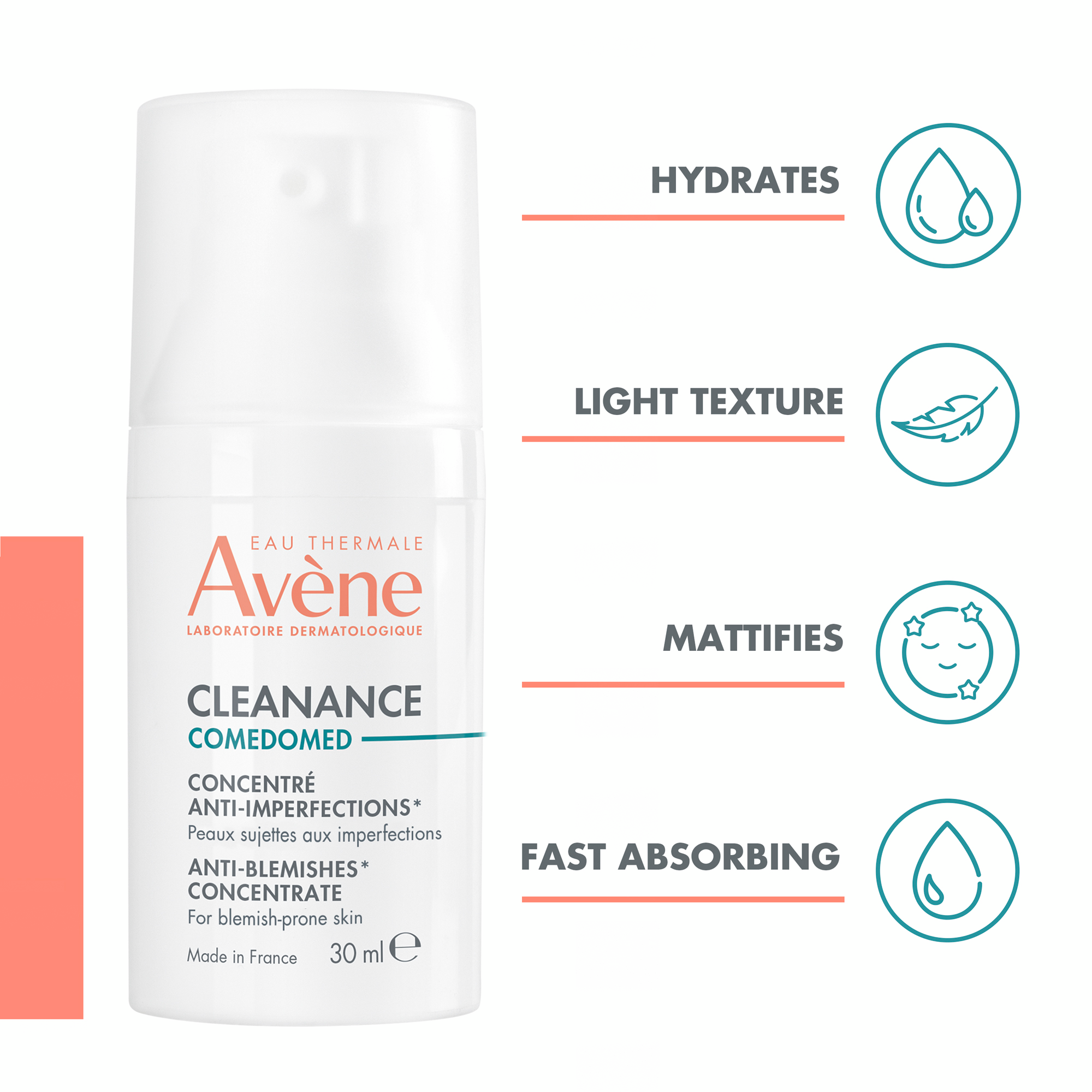 Avène Cleanance Comedomed Anti-Blemish treatment, 30ml
