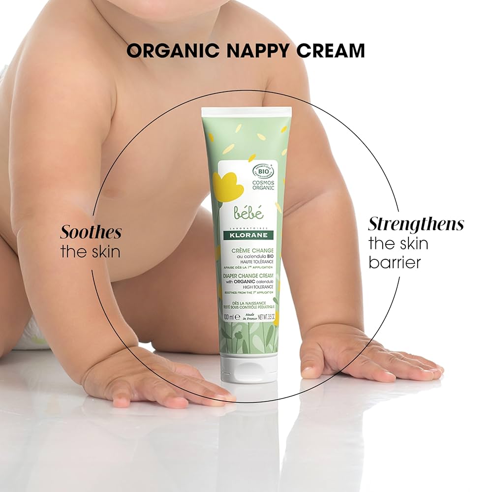 Klorane Baby Certified Organic Change Cream