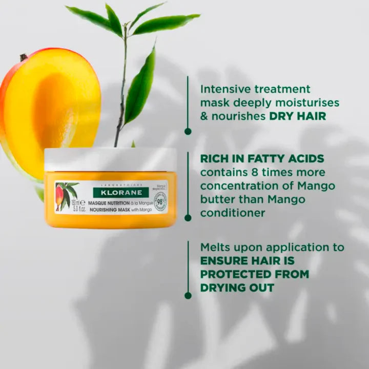 Klorane Nourishing Mask with Mango