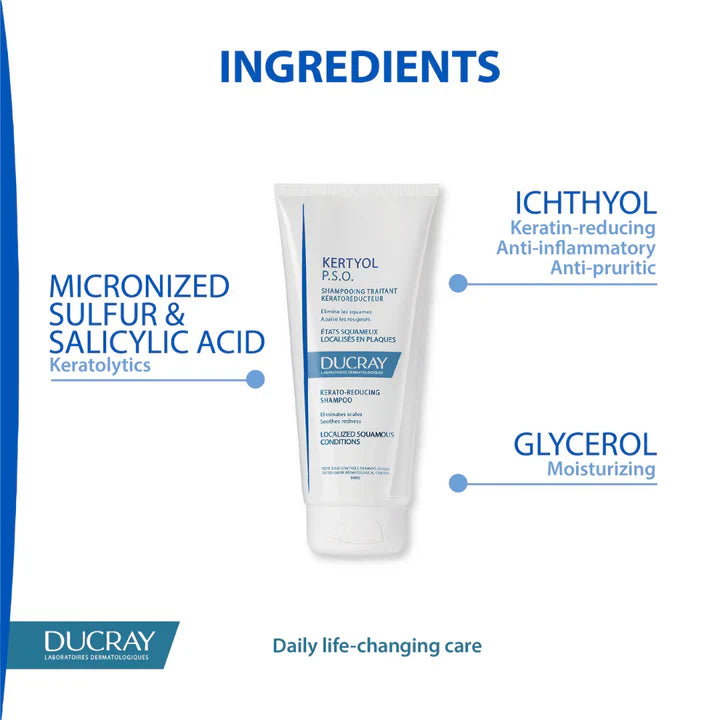 Ducray Kertyol PSO Kerato-Reducing Shampoo