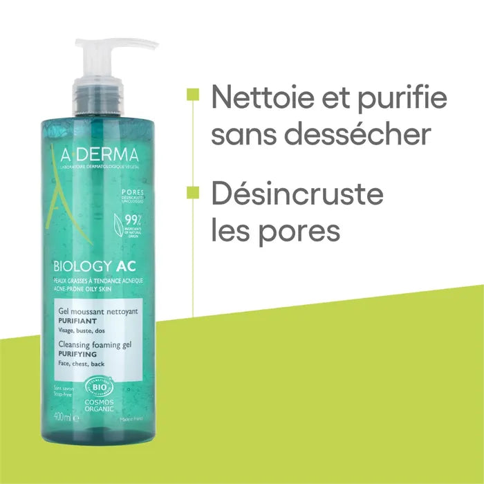 A-derma Biology AC Purifying Foaming Gel