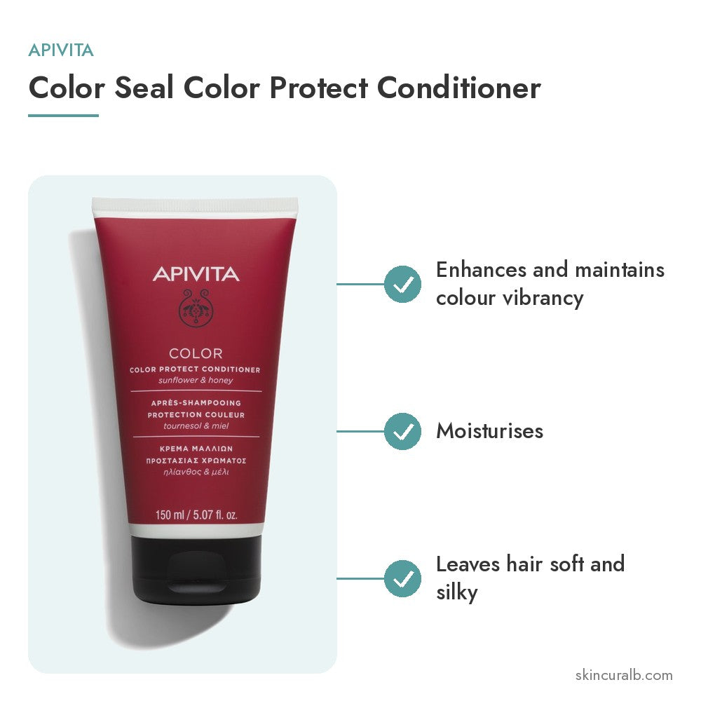 Apivita Color Seal Color Protect Conditioner