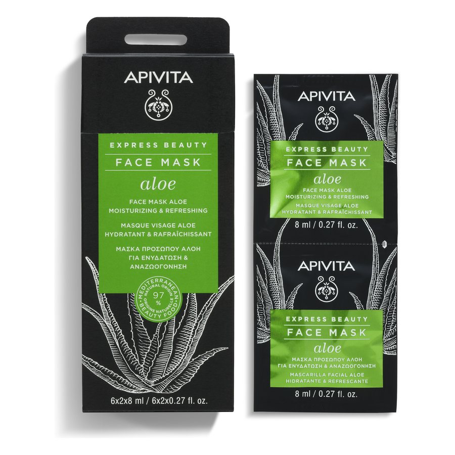Apivita Express Beauty Face Mask Aloe