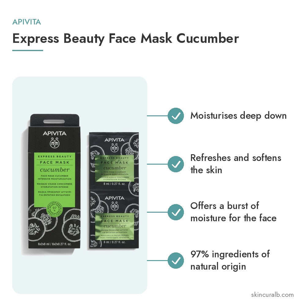 Apivita Express Beauty Face Mask Cucumber