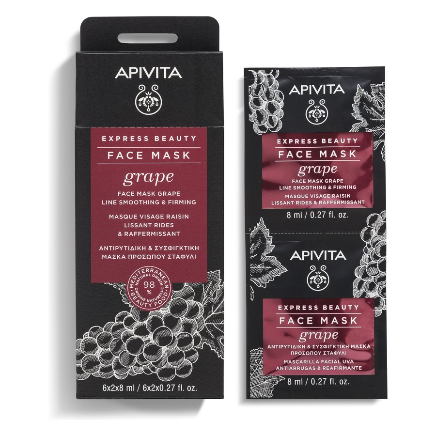 Apivita Express Beauty Face Mask Grape
