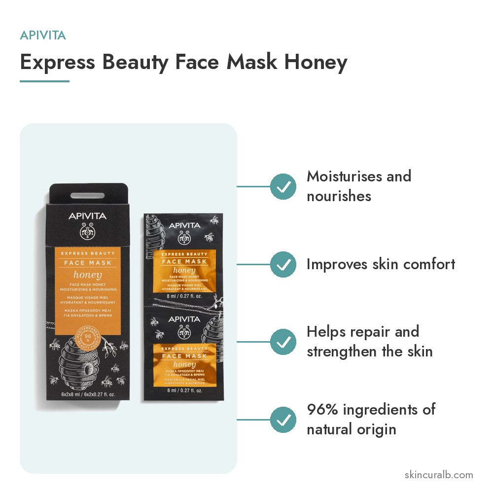 Apivita Express Beauty Face Mask Honey