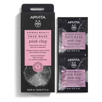 Apivita Express Beauty Face Mask Pink Clay