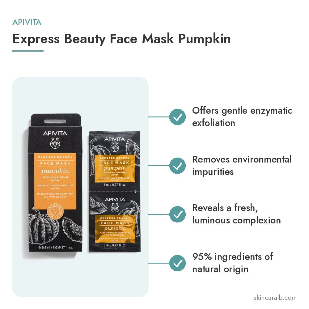 Apivita Express Beauty Face Mask Pumpkin
