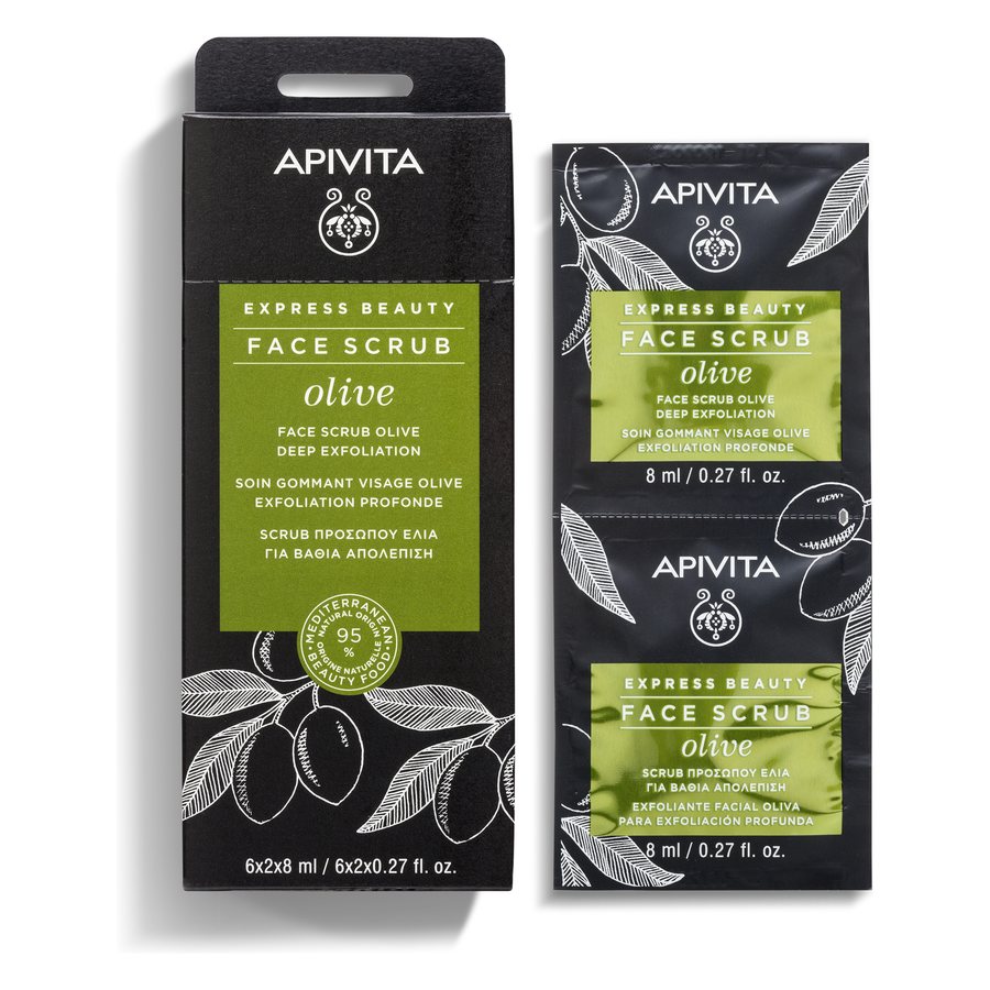 Apivita Express Beauty Face Scrub Olive