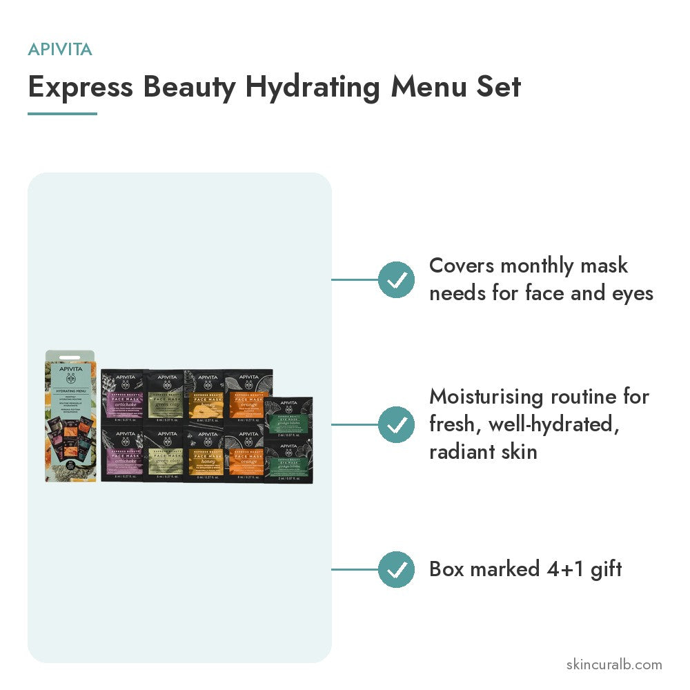 Apivita Express Beauty Hydrating Menu Set