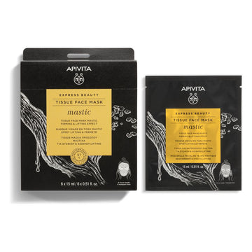 Apivita Express Beauty Tissue Face Mask Mastic