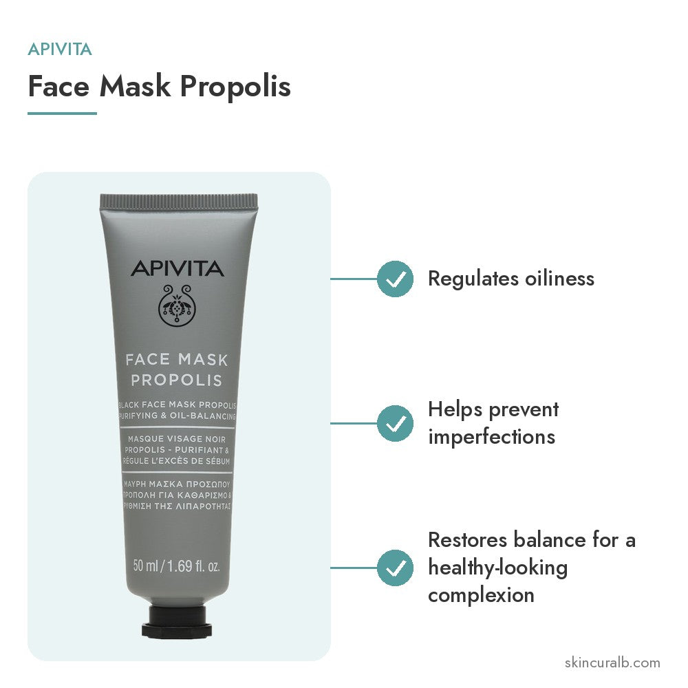 Apivita Face Mask Propolis - key benefits