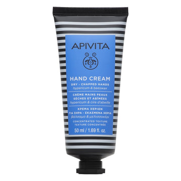 Apivita Hand Cream Hypericum for Dry, Chapped Hands