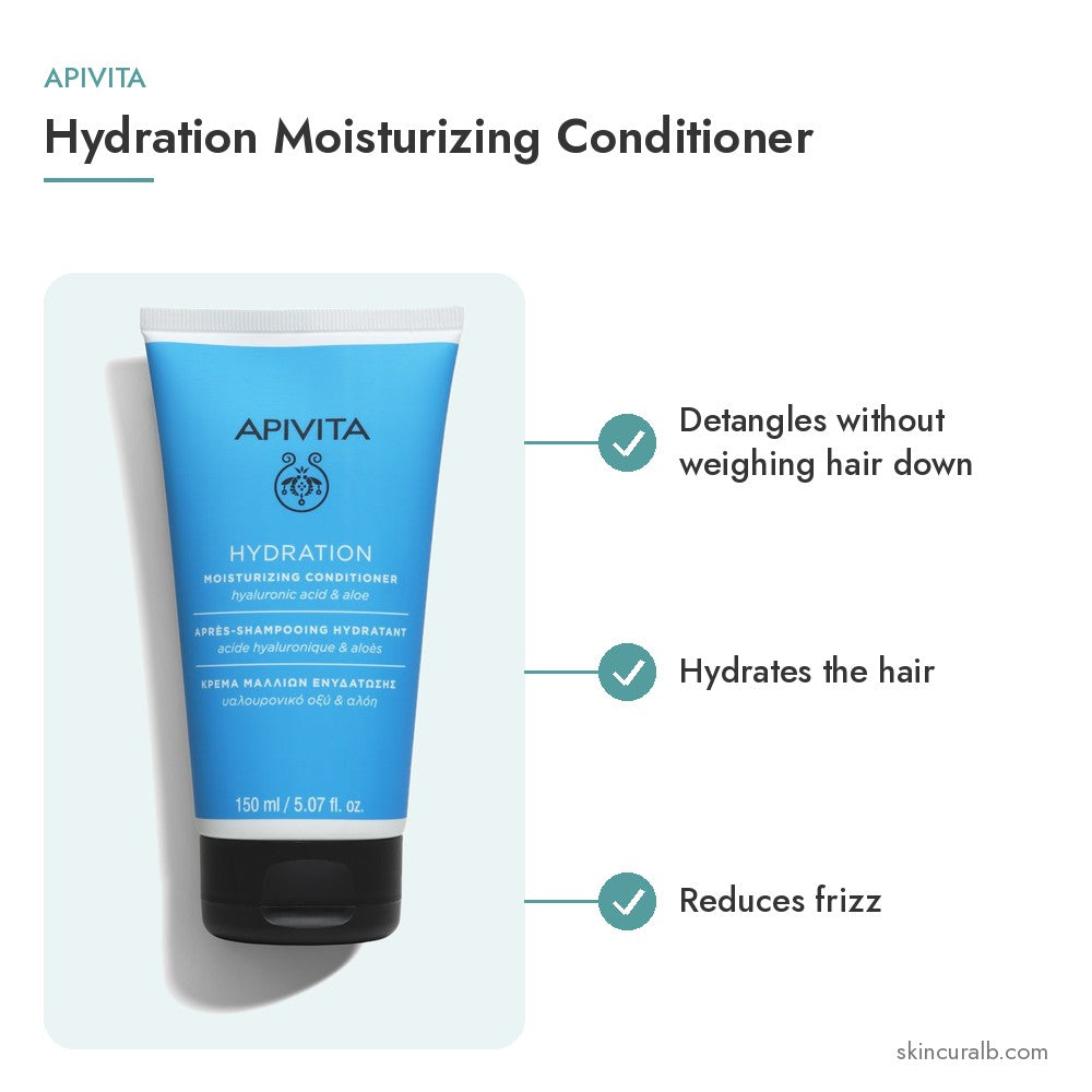 Apivita Hydration Moisturizing Conditioner - key benefits