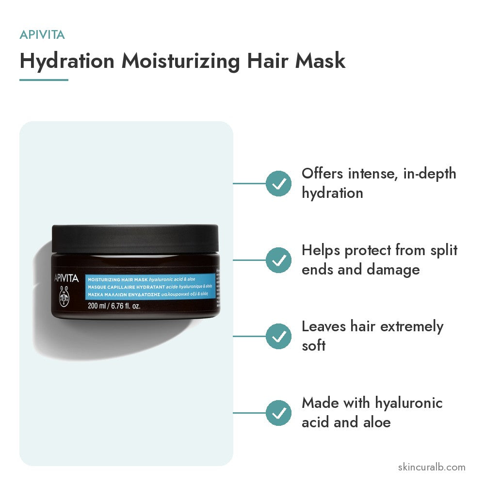 Apivita Hydration Moisturizing Hair Mask
