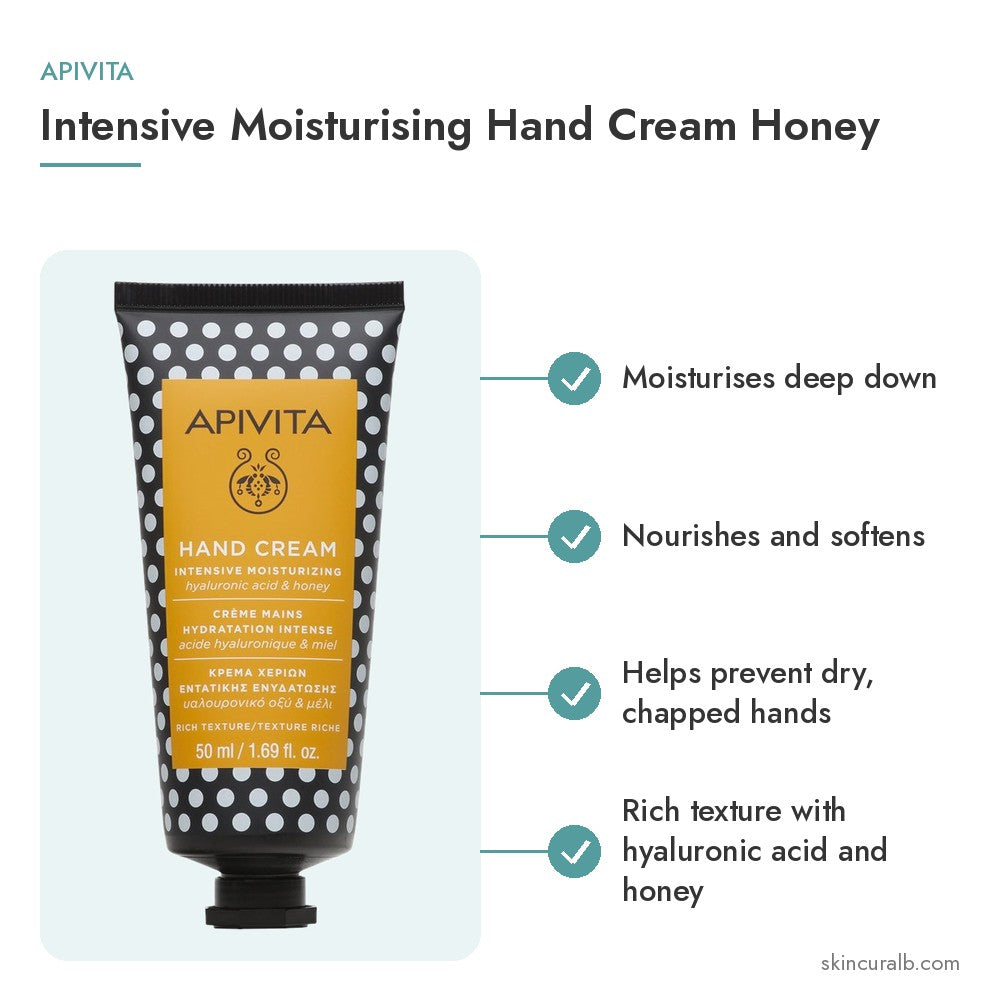 Apivita Intensive Moisturising Hand Cream Honey
