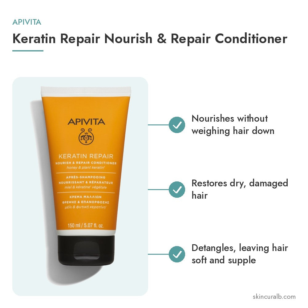 Apivita Keratin Repair Nourish & Repair Conditioner