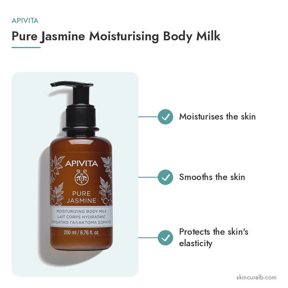 Apivita Pure Jasmine Moisturising Body Milk