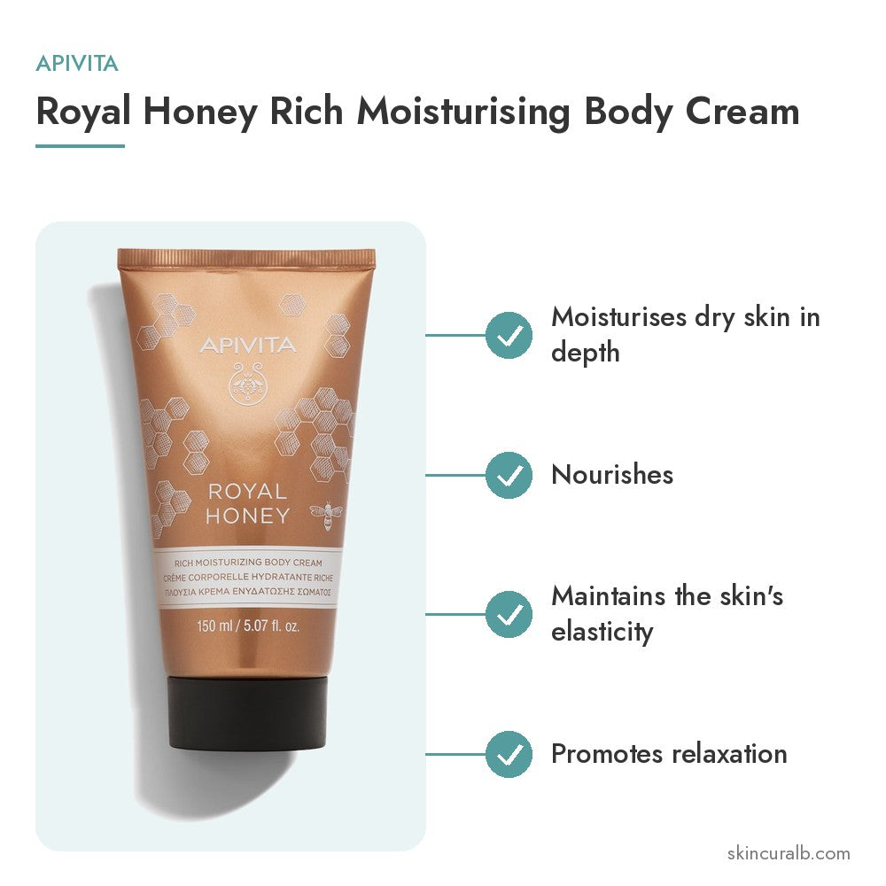 Apivita Royal Honey Rich Moisturising Body Cream