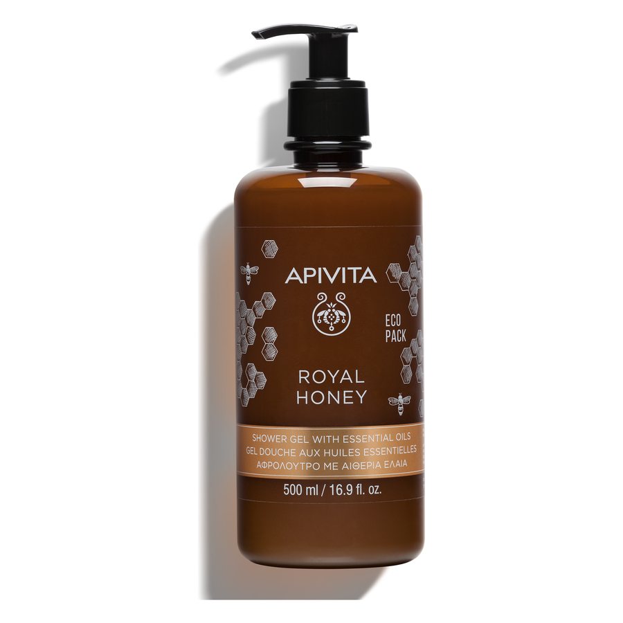 Apivita Royal Honey Shower Gel with Essential Oils