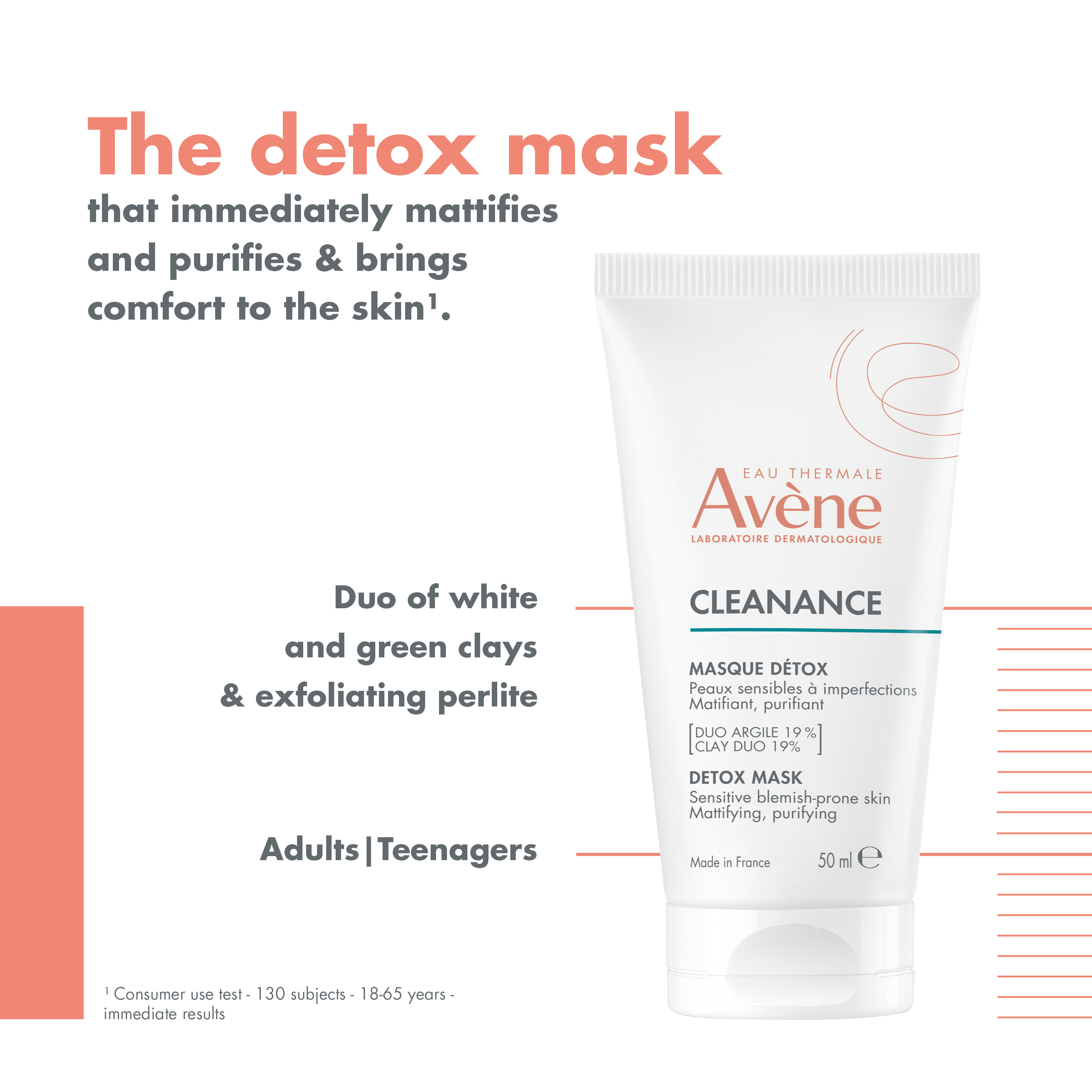 Avène Cleanance Detox Mask 50ml