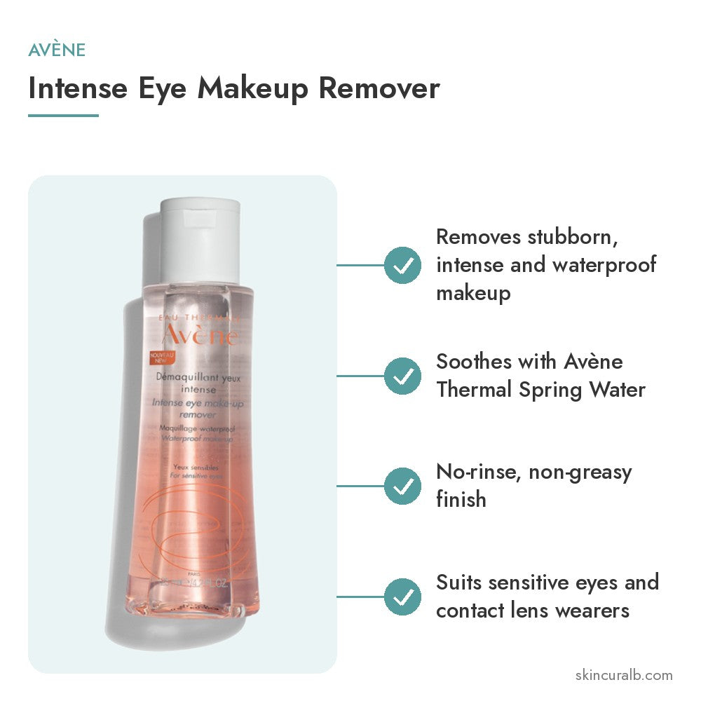 Avène Intense Eye Makeup Remover - key benefits