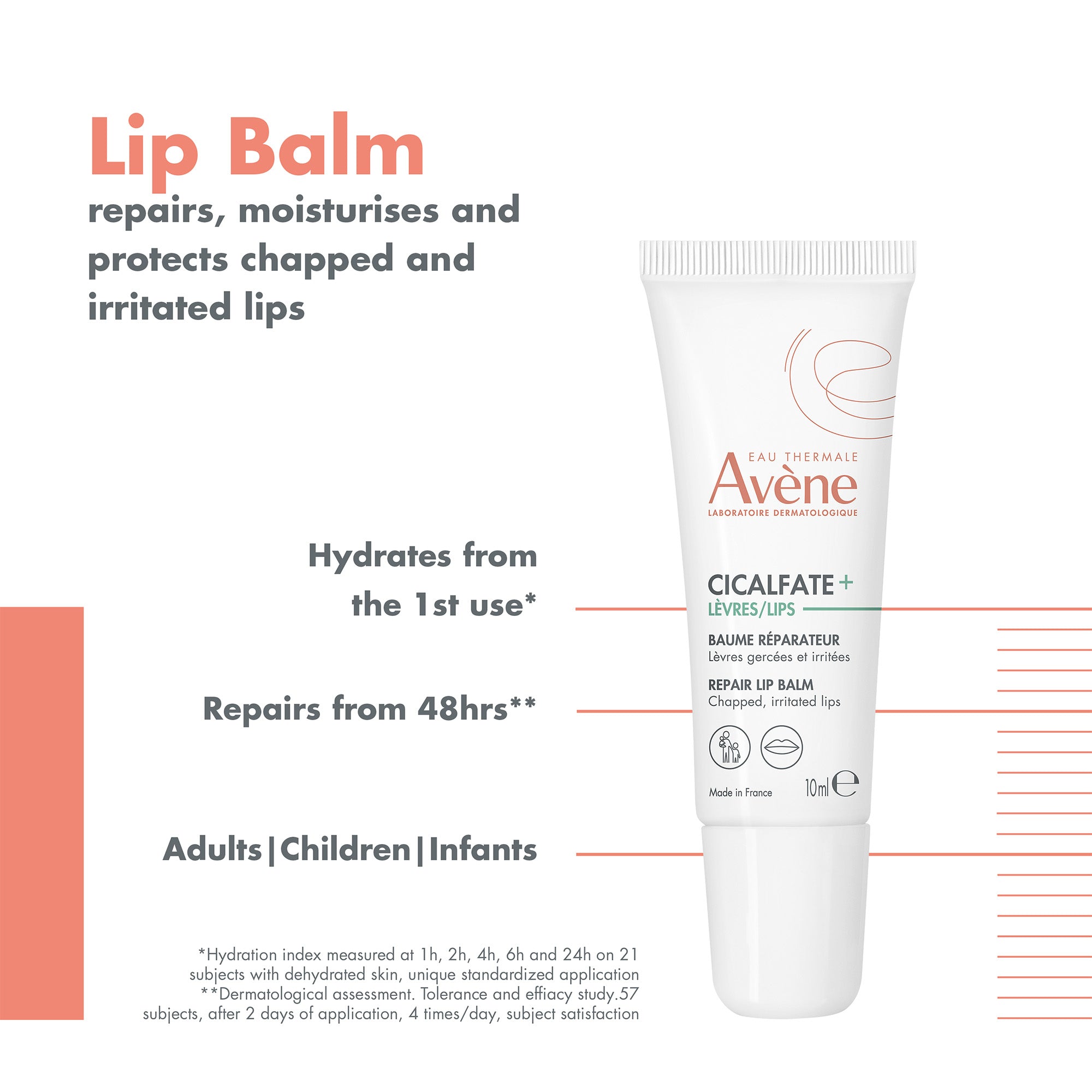 Avène Cicalfate Lips Repair Balm for dry chapped lips
