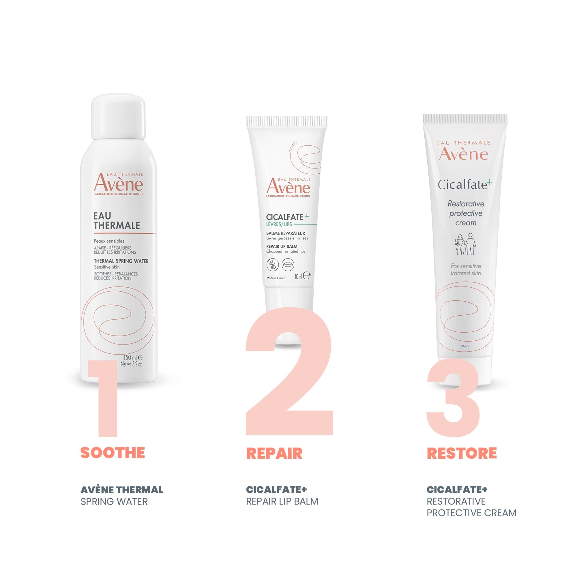 Avène Cicalfate Lips Repair Balm for dry chapped lips