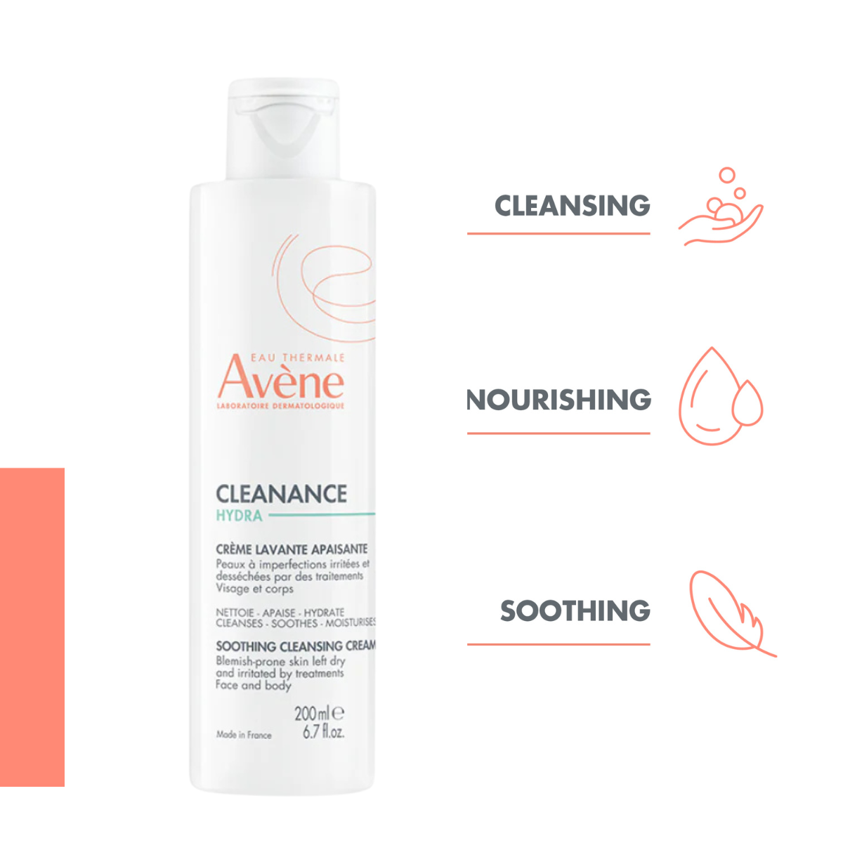 Avène Cleanance Hydra Soothing Cleansing Cream