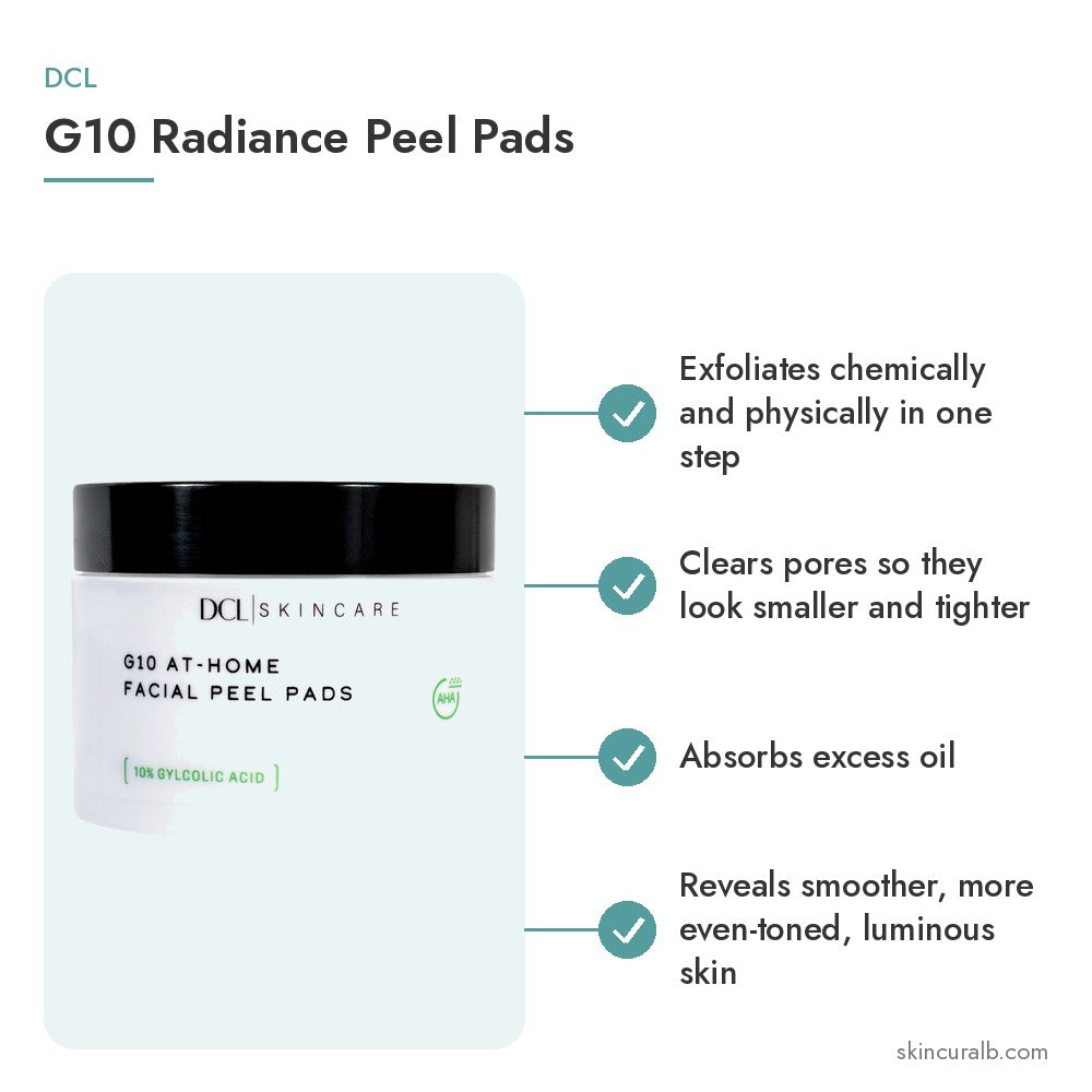 DCL G10 Radiance Peel Pads
