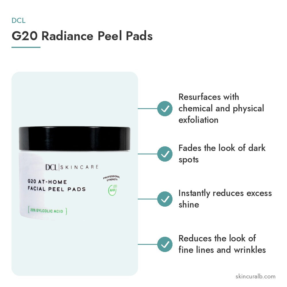 DCL G20 Radiance Peel Pads