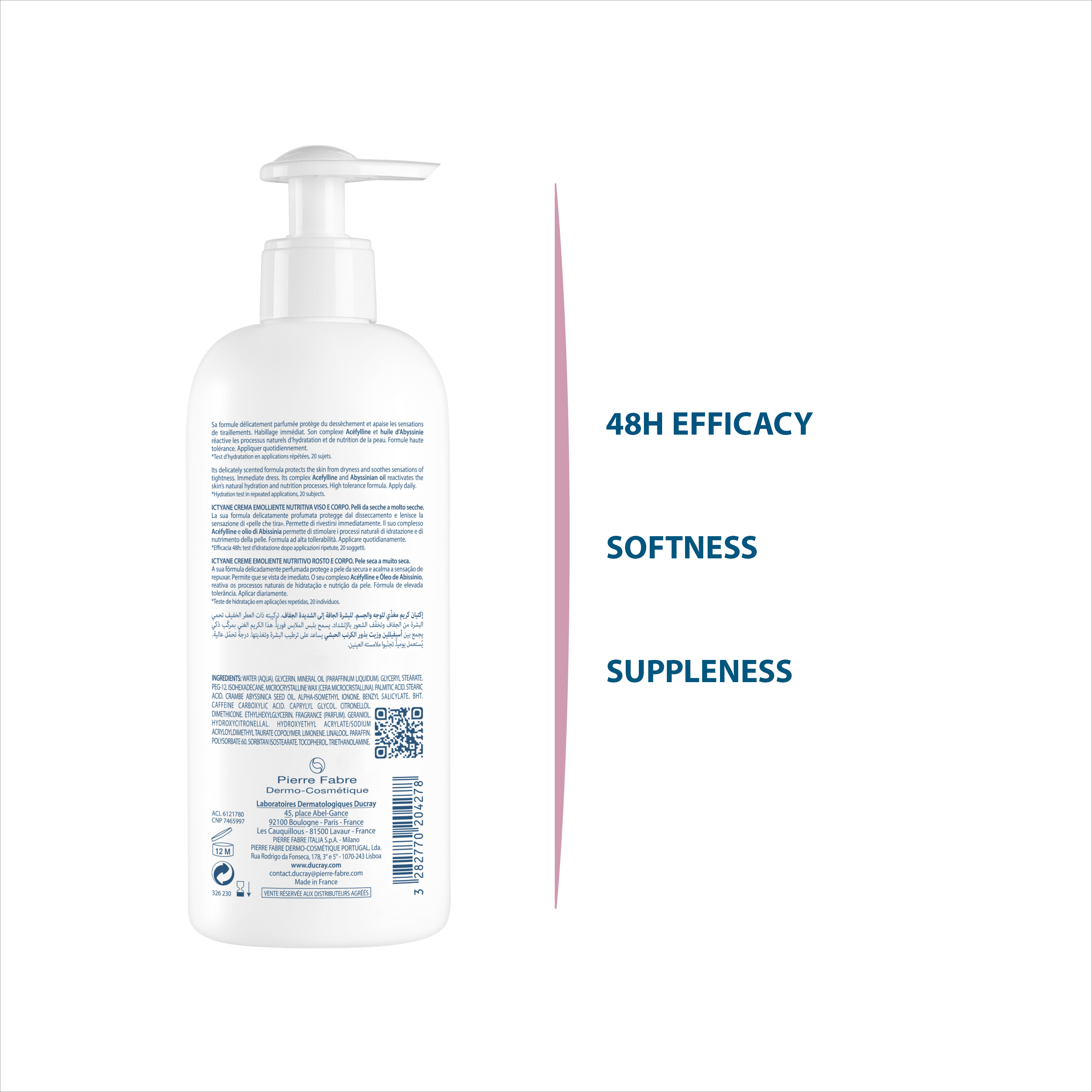 Ducray Ictyane Hydrating Body Lotion