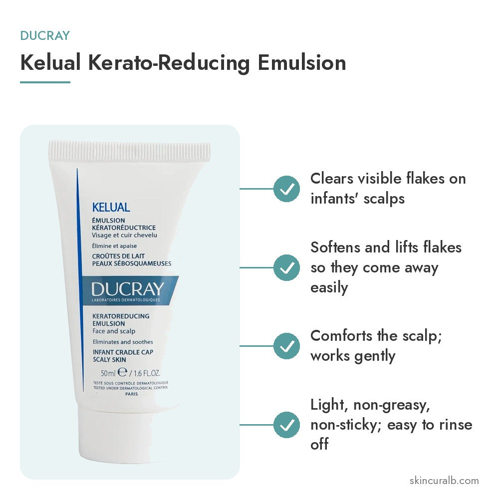 Ducray Kelual Kerato-Reducing Emulsion - key benefits