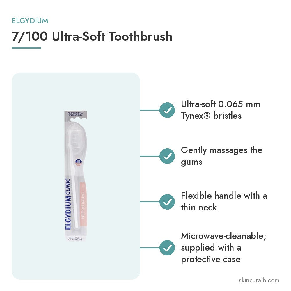 Elgydium 7/100 Ultra-Soft Toothbrush