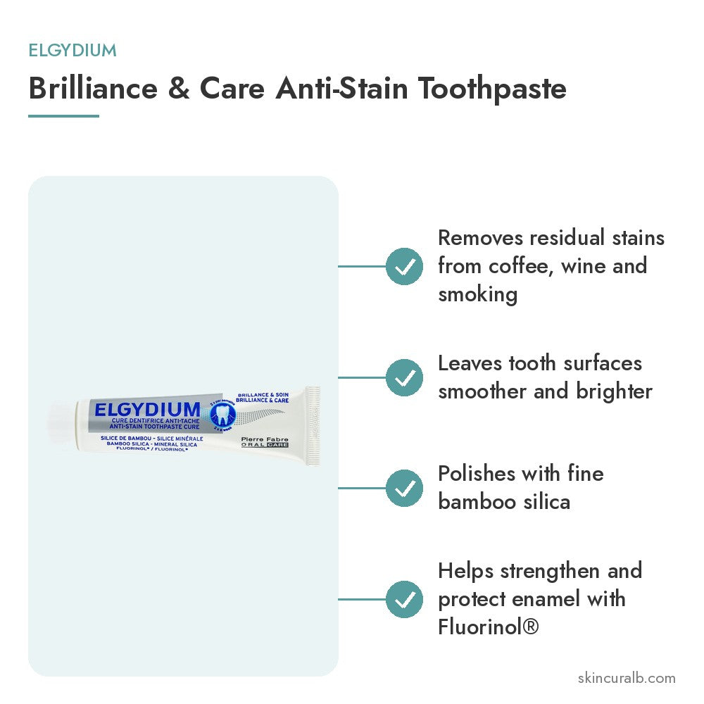 Elgydium Brilliance & Care Anti-Stain Toothpaste
