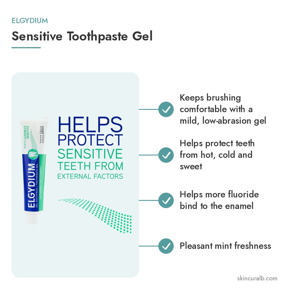 Elgydium Sensitive Toothpaste Gel