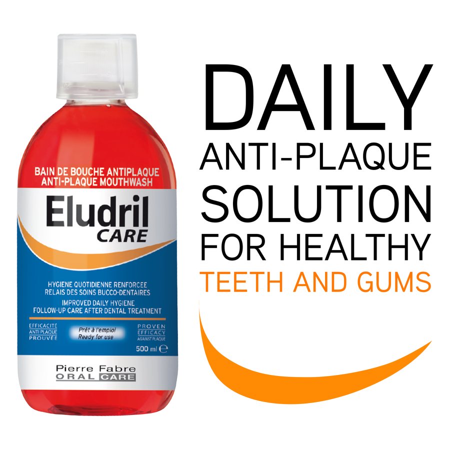 Eludril Care Anti-Plaque Mouthwash