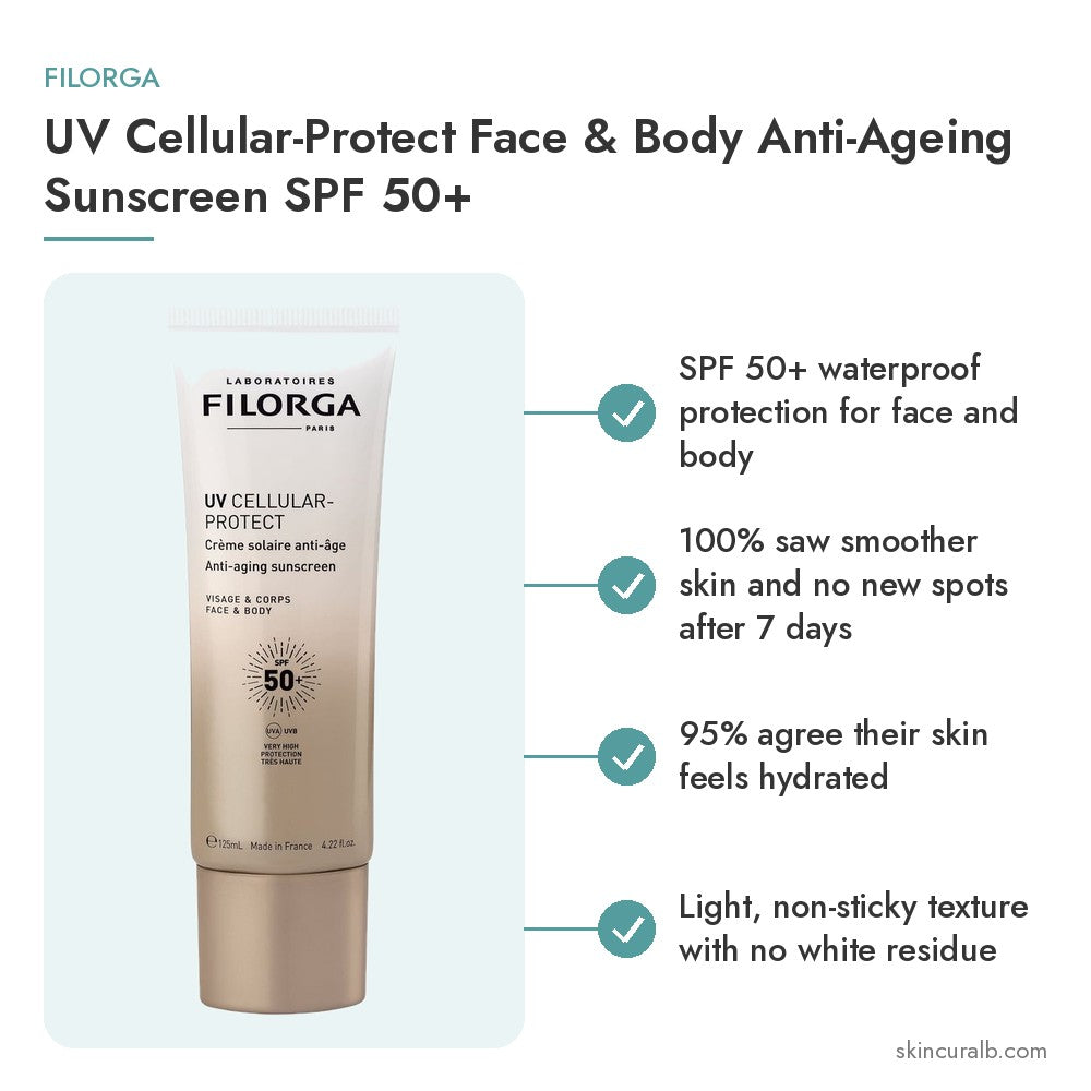 Filorga UV Cellular-Protect Face & Body Anti-Ageing Sunscreen SPF 50+