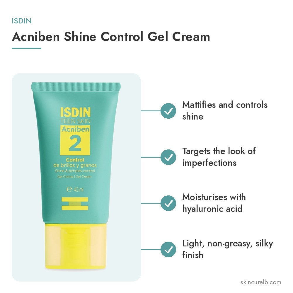 ISDIN Acniben Shine Control Gel Cream