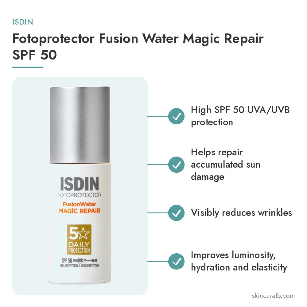ISDIN Fotoprotector Fusion Water Magic Repair SPF 50