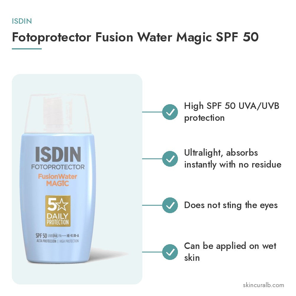 ISDIN Fotoprotector Fusion Water Magic SPF 50