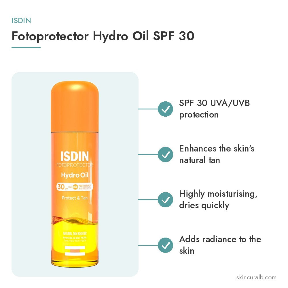 ISDIN Fotoprotector Hydro Oil SPF 30