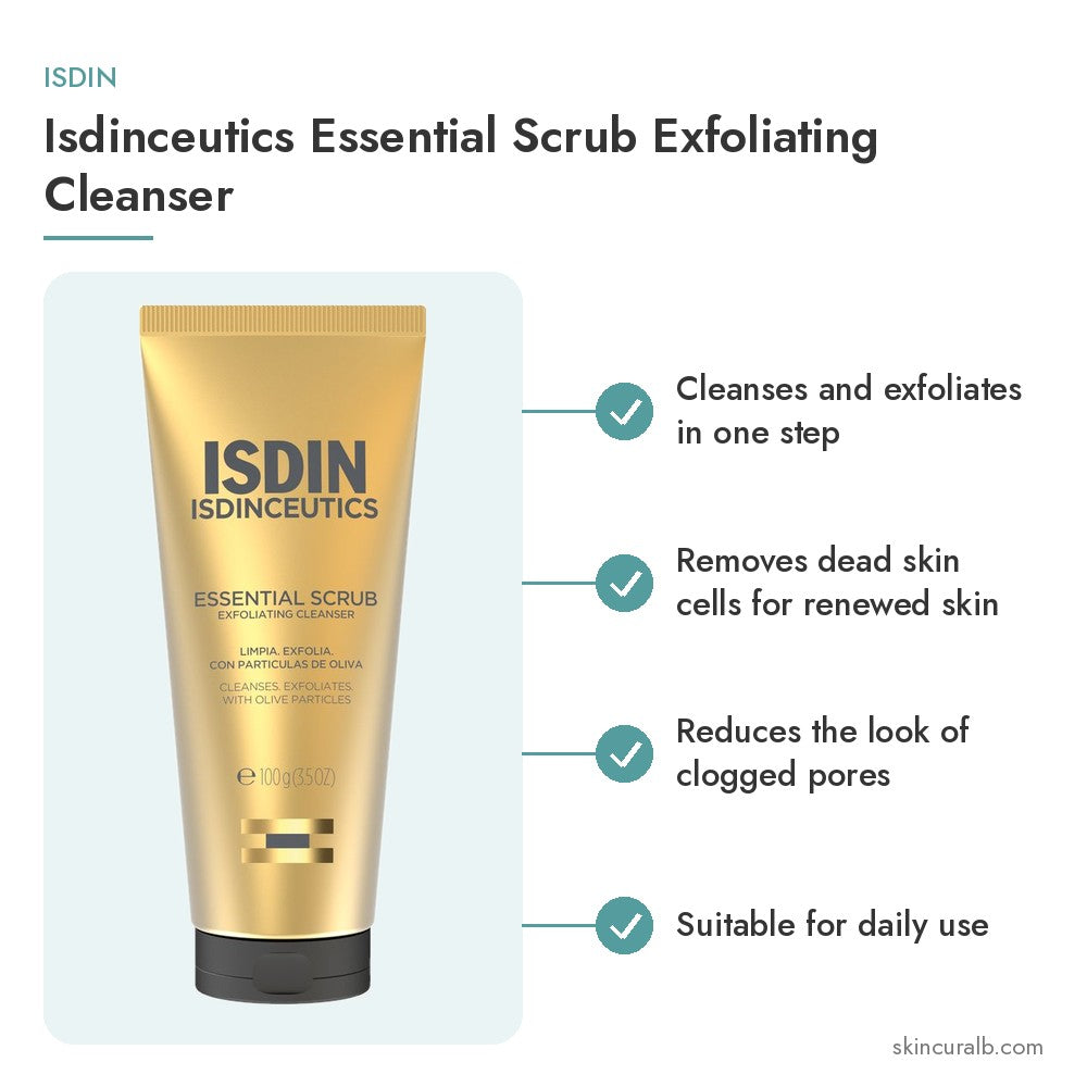 ISDIN Isdinceutics Essential Scrub Exfoliating Cleanser