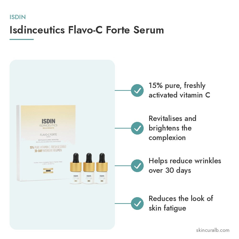 ISDIN Isdinceutics Flavo-C Forte Serum - key benefits