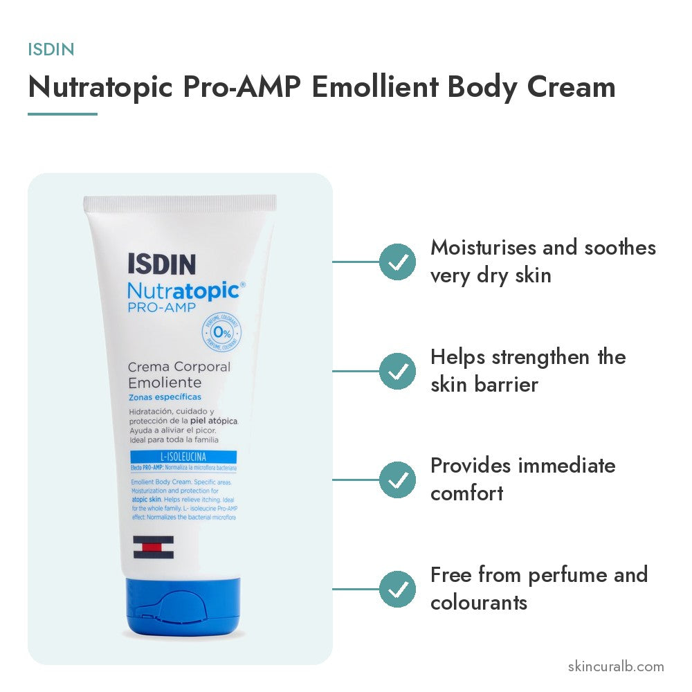 ISDIN Nutratopic Pro-AMP Emollient Body Cream