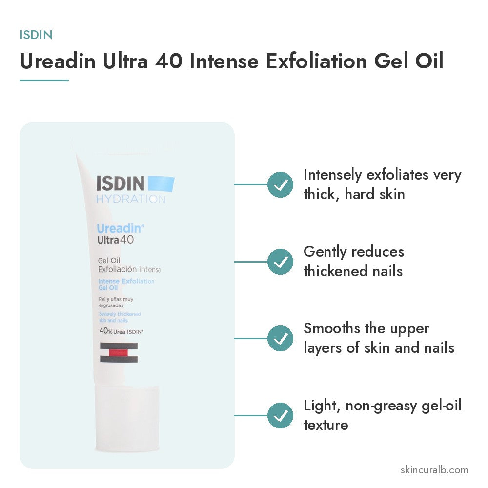 ISDIN Ureadin Ultra 40 Intense Exfoliation Gel Oil
