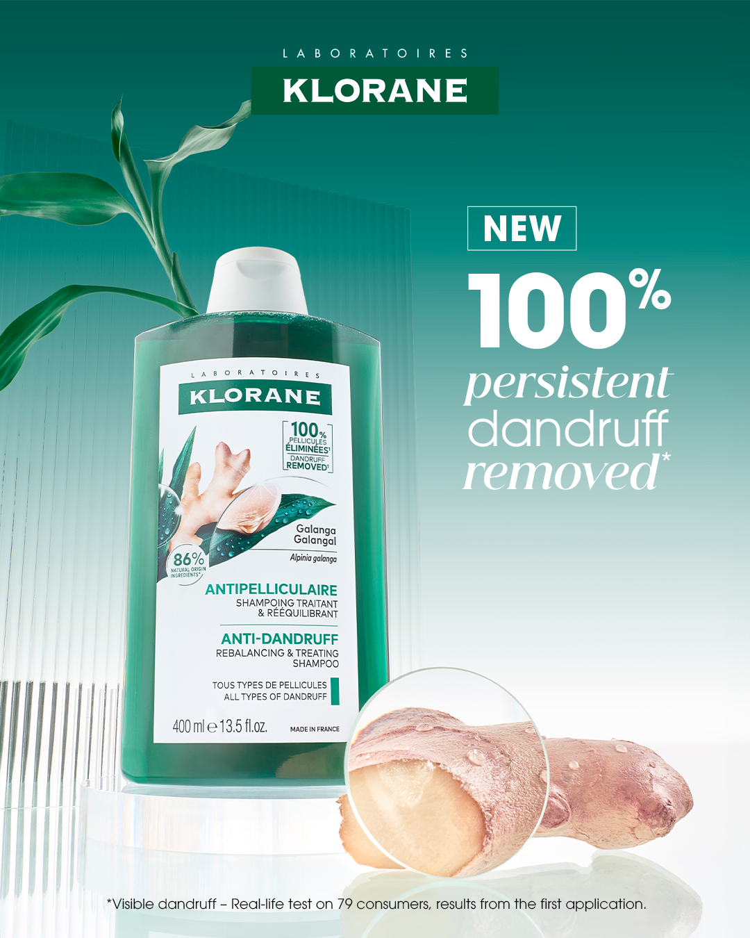 Klorane Anti-dandruff Treatment and Rebalancing Shampoo 200ml