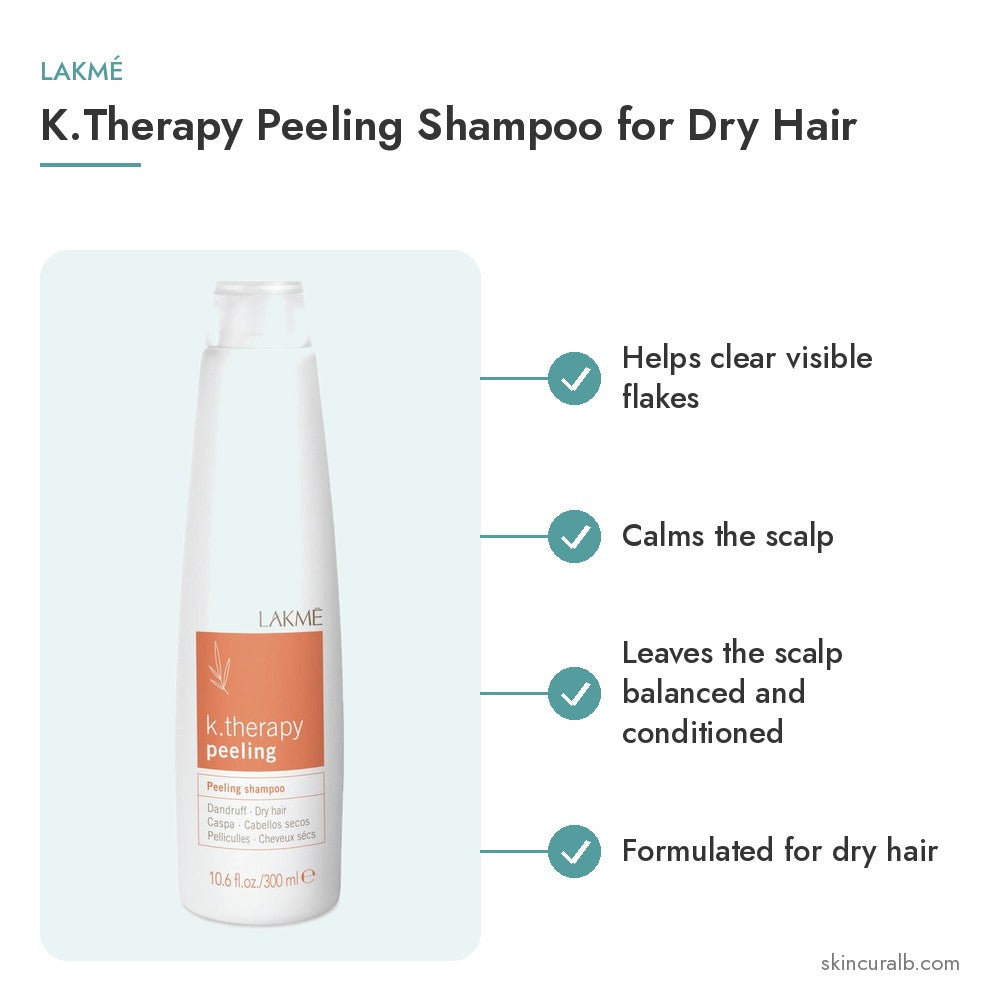 Lakmé K.Therapy Peeling Shampoo for Dry Hair